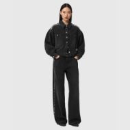 Picture of ALLSAINTS WOMEN'S NICKY STUD JACKET WASHED BLACK 3