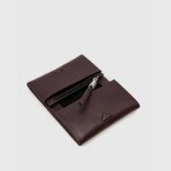 Picture of ALLSAINTS WOMEN'S HARLUNA WALLET BURGUNDY RED 3