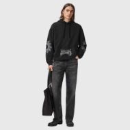 Снимка на ALLSAINTS МЪЖКИ СУИТШЪРТ HELVETTE OTH HOODY WASHED BLACK 7