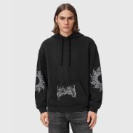 Снимка на ALLSAINTS МЪЖКИ СУИТШЪРТ HELVETTE OTH HOODY WASHED BLACK 1