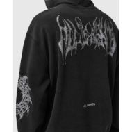 Снимка на ALLSAINTS МЪЖКИ СУИТШЪРТ HELVETTE OTH HOODY WASHED BLACK 5
