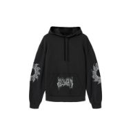 Снимка на ALLSAINTS МЪЖКИ СУИТШЪРТ HELVETTE OTH HOODY WASHED BLACK 8
