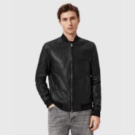 Picture of ALLSAINTS MEN'S MORTEN BOMBER BLACK 1