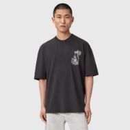 Снимка на ALLSAINTS МЪЖКА БЛУЗА ANTHOS SHORT SLEEVE CREW WASHED BLACK 1