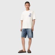 Снимка на ALLSAINTS МЪЖКА БЛУЗА ANTHOS SHORT SLEEVE CREW ASHEN WHITE 3