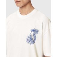 Снимка на ALLSAINTS МЪЖКА БЛУЗА ANTHOS SHORT SLEEVE CREW ASHEN WHITE 6