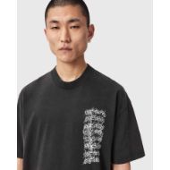 Снимка на ALLSAINTS МЪЖКА БЛУЗА REPEAT SHORT SLEEVE CREW WASHED BLACK 4