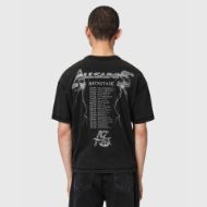Снимка на ALLSAINTS МЪЖКА БЛУЗА IRON TIGER SHORT SLEEVE CREW WASHED BLACK 2