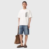 Снимка на ALLSAINTS МЪЖКА БЛУЗА REPEAT SHORT SLEEVE CREW CHALK WHITE 6