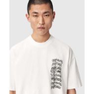 Снимка на ALLSAINTS МЪЖКА БЛУЗА REPEAT SHORT SLEEVE CREW CHALK WHITE 4