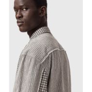 Picture of ALLSAINTS MEN'S KAGE SHIRT OAT WHITE 5