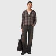Picture of ALLSAINTS MEN'S SANTO LONG SLEEVE SHIRT SHALE GREY 5