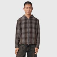 Picture of ALLSAINTS MEN'S SANTO LONG SLEEVE SHIRT SHALE GREY 1