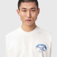 Снимка на ALLSAINTS МЪЖКА БЛУЗА CRAY SHORT SLEEVE CREW CHALK WHITE 4
