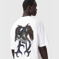 Снимка на ALLSAINTS МЪЖКА БЛУЗА RAPTOUR SHORT SLEEVE CREW OPTIC WHITE 5