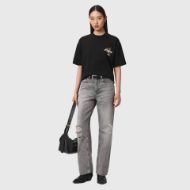 Picture of ALLSAINTS WOMEN'S VALEN ETTA TEE BLACK 6