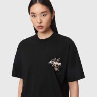 Picture of ALLSAINTS WOMEN'S VALEN ETTA TEE BLACK 4