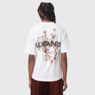 Picture of ALLSAINTS WOMEN'S VALEN ETTA TEE OPTIC WHITE 2