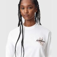 Picture of ALLSAINTS WOMEN'S VALEN ETTA TEE OPTIC WHITE 3