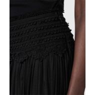 Picture of ALLSAINTS WOMEN'S TRIXIE LACE SKIRT JET BLACK 3