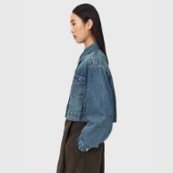 Снимка на ALLSAINTS ДАМСКО ЯКЕ BLINK CROPPED JACKET TINTED INDIGO 4