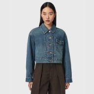 Снимка на ALLSAINTS ДАМСКО ЯКЕ BLINK CROPPED JACKET TINTED INDIGO 1