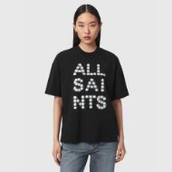 Снимка на ALLSAINTS ДАМСКИ ТОП NEON ETTA TEE BLACK 1