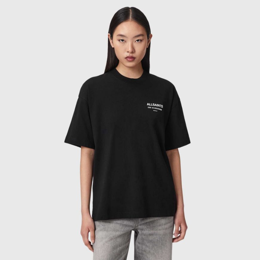 Picture of ALLSAINTS WOMEN'S ELIANA ETTA TEE BLACK