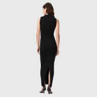 Снимка на ALLSAINTS ДАМСКА РОКЛЯ KATARINA COWL DRESS BLACK 2