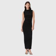 Снимка на ALLSAINTS ДАМСКА РОКЛЯ KATARINA COWL DRESS BLACK 1