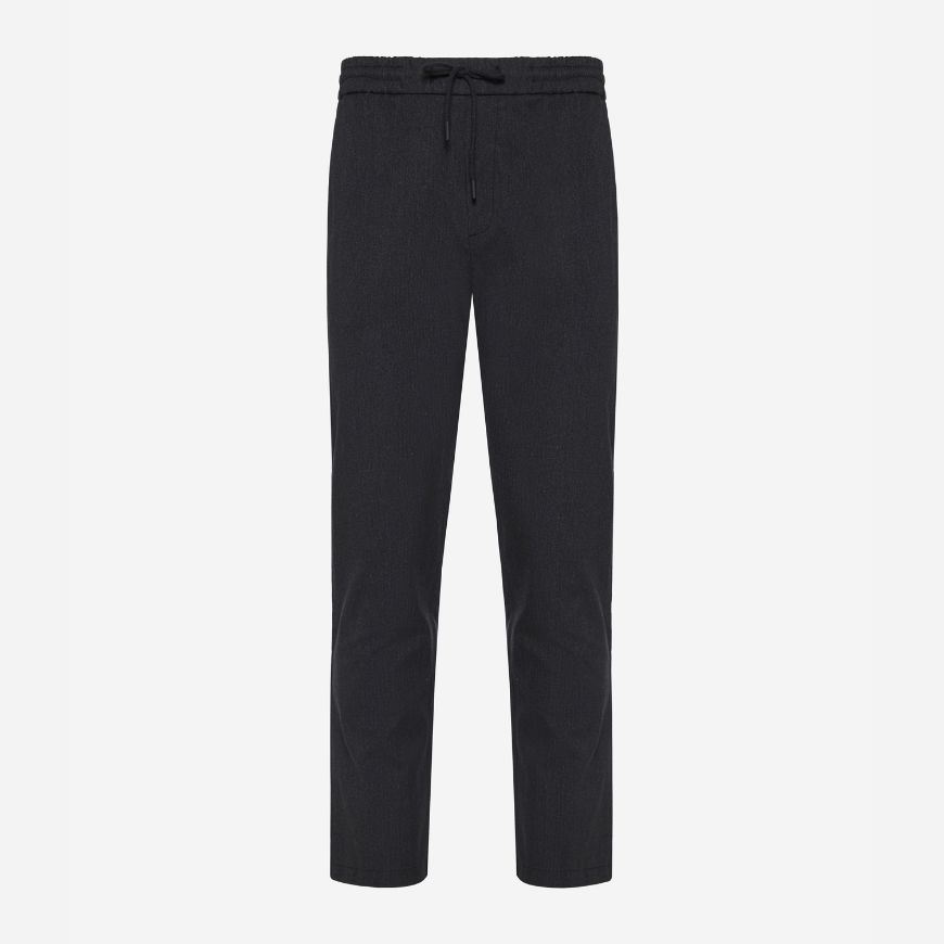 Снимка на DIRTY LAUNDRY МЪЖКИ ПАНТАЛОН TAPERED PANTS WITH DRAWSTRING BLACK