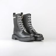 Снимка на LOVE MOSCHINO ДАМСКИ БОТИ BIKER NEW CITY LOVE BLACK 2