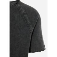 Снимка на DIRTY LAUNDRY МЪЖКА БЛУЗА RAGLAN T-SHIRT WITH RAW EDGES VINTAGE BLACK 4