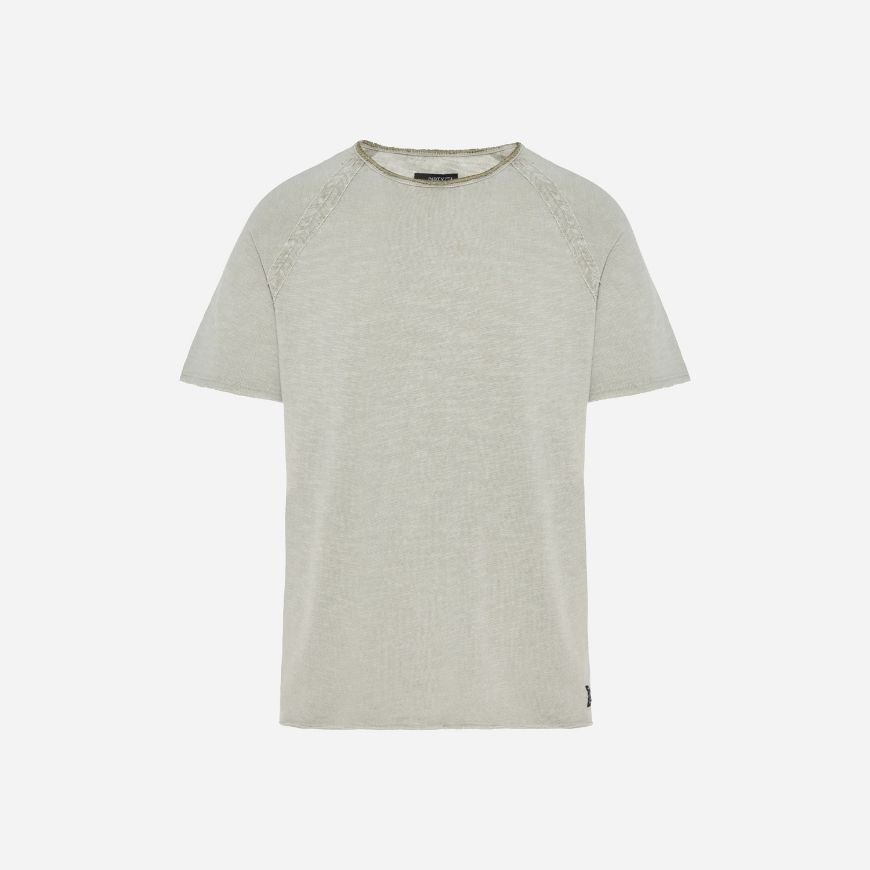 Снимка на DIRTY LAUNDRY МЪЖКА БЛУЗА RAGLAN T-SHIRT WITH RAW EDGES VINTAGE GREIGE