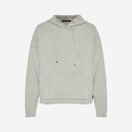 Picture of DIRTY LAUNDRY WOMEN'S LIGHT SLUB HOODIE VINTAGE GREIGE 1