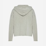 Picture of DIRTY LAUNDRY WOMEN'S LIGHT SLUB HOODIE VINTAGE GREIGE 2