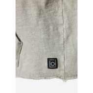 Picture of DIRTY LAUNDRY WOMEN'S LIGHT SLUB HOODIE VINTAGE GREIGE 3