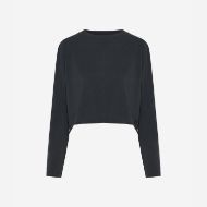 Снимка на DIRTY LAUNDRY ДАМСКИ ТОП BOXY LONGSLEEVE VINTAGE BLACK 4