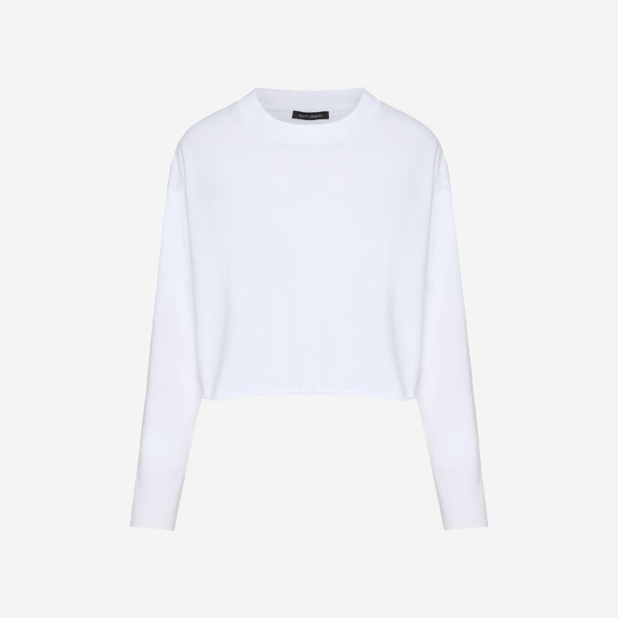 Снимка на DIRTY LAUNDRY ДАМСКИ ТОП BOXY LONGSLEEVE WHITE