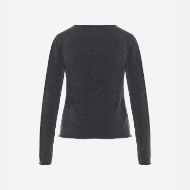 Снимка на DIRTY LAUNDRY ДАМСКИ ТОП SLUB LONGSLEEVE WITH RAW EDGES VINTAGE BLACK 2