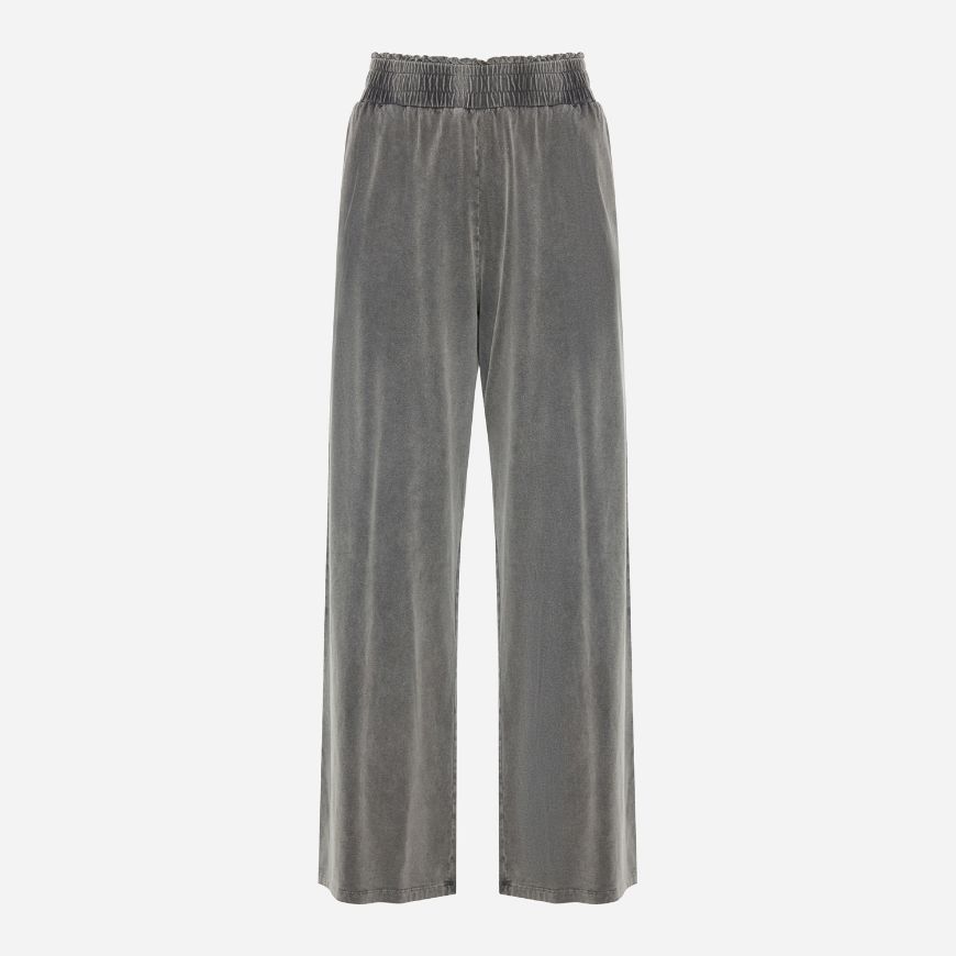 Снимка на DIRTY LAUNDRY ДАМСКИ ПАНТАЛОН WIDE LEG LIGHT SWEATPANTS VINTAGE GREY