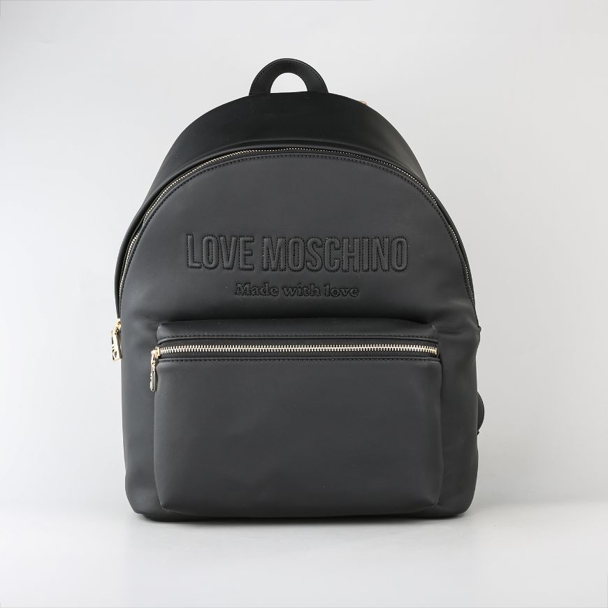 Picture of LOVE MOSCHINO WOMEN'S BACKPACK SIGNATURE LOVE BLACK