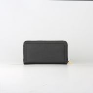 Picture of LOVE MOSCHINO WOMEN'S ZIP AROUND WALLET SIGNATURE LOVE BLACK 3