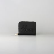 Picture of LOVE MOSCHINO WOMEN'S SMALL WALLET SIGNATURE LOVE BLACK 1