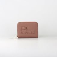 Picture of LOVE MOSCHINO WOMEN'S SMALL WALLET SIGNATURE LOVE TAN 1