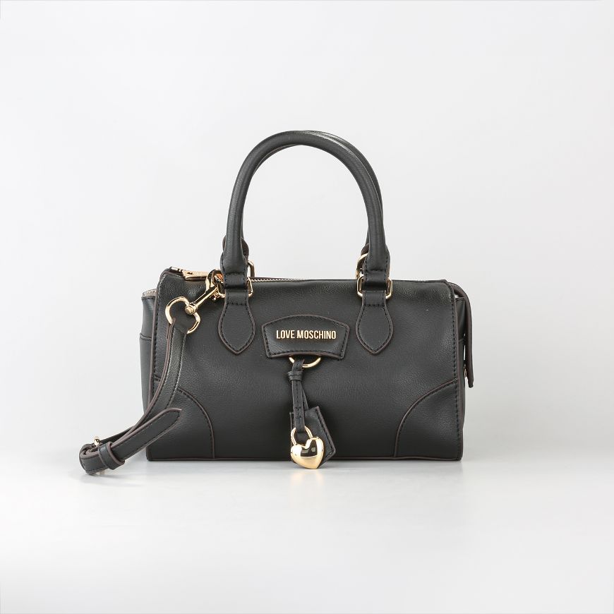 Picture of LOVE MOSCHINO WOMEN'S BAULETTO BAG CHARMY BLACK