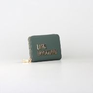 Picture of LOVE MOSCHINO WOMEN'S MEDIUM ZIP AROUND WALLET BOLD LOVE GREEN 2