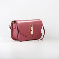 Picture of LOVE MOSCHINO WOMEN'S SHOULDER BAG PINNED LOVE WINE 2