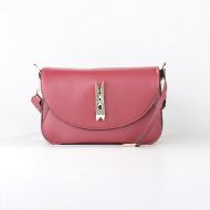 Picture of LOVE MOSCHINO WOMEN'S SHOULDER BAG PINNED LOVE WINE 1