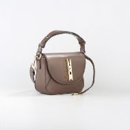 Picture of LOVE MOSCHINO WOMEN'S HANDBAG PINNED LOVE BROWN 2